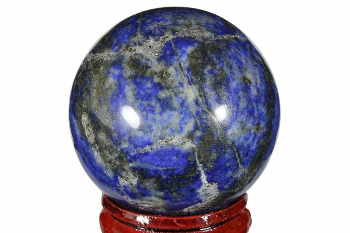 Polished Lapis Lazuli Sphere - Pakistan #170810